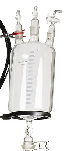 Components on a Glass Reactor Components on a Glass Reactor